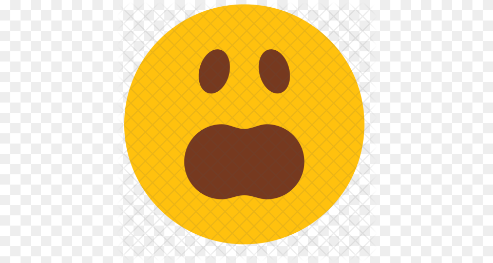 Wow Emoji Icon Circle, Logo Free Png
