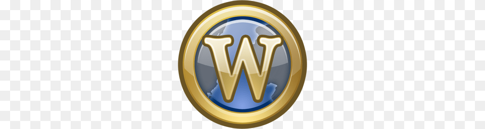 Wow Icon Systematrix Iconset Royalflushxx, Gold, Logo, Badge, Symbol Png