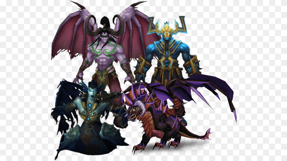 Wow Illidan, Baby, Person, Accessories, Dragon Free Transparent Png