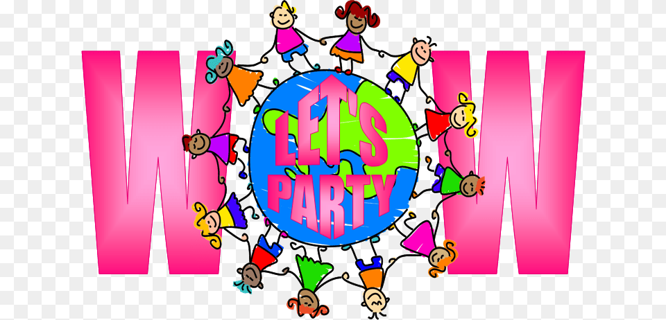 Wow Let39s Party Clipart Wow Party, People, Person, Art, Graphics Png Image