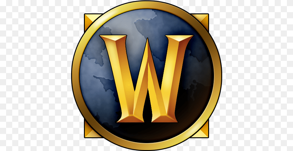 Wow Logo Transparent Clipart World Of Warcraft Icon, Gold, Symbol Png