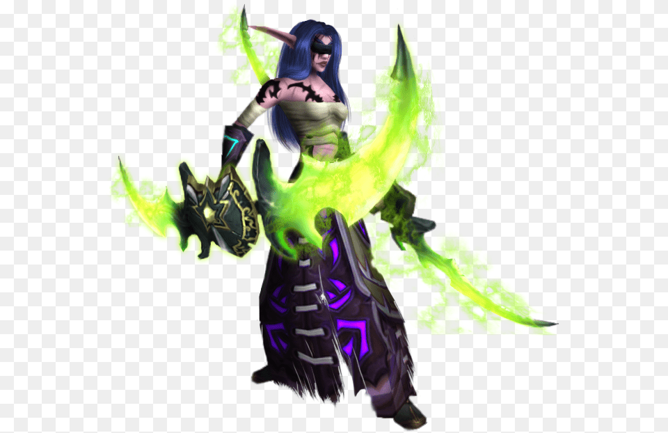 Wow Warcraft Wow Demon Hunter Cosplay, Clothing, Costume, Person, Adult Free Png Download