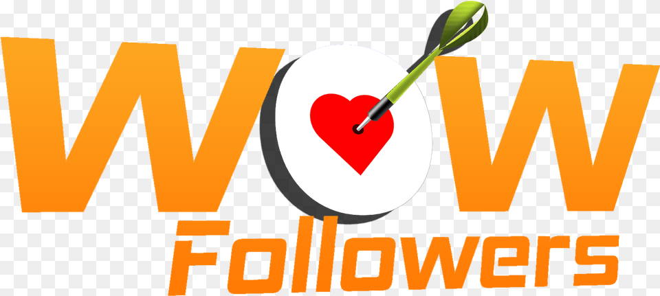 Wowfollowers Heart, Logo Png Image