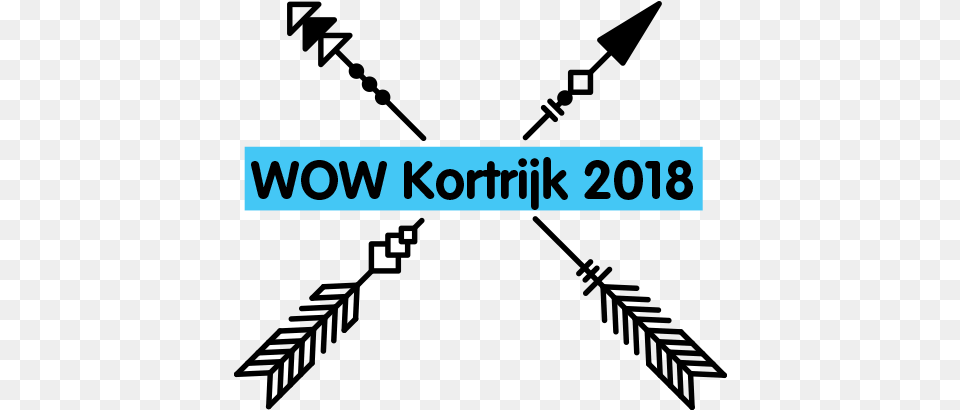 Wowkortrijk2018 Wow Kortrijk Howest Hogeschool West Arrow Svg Crossed, Text Free Png Download
