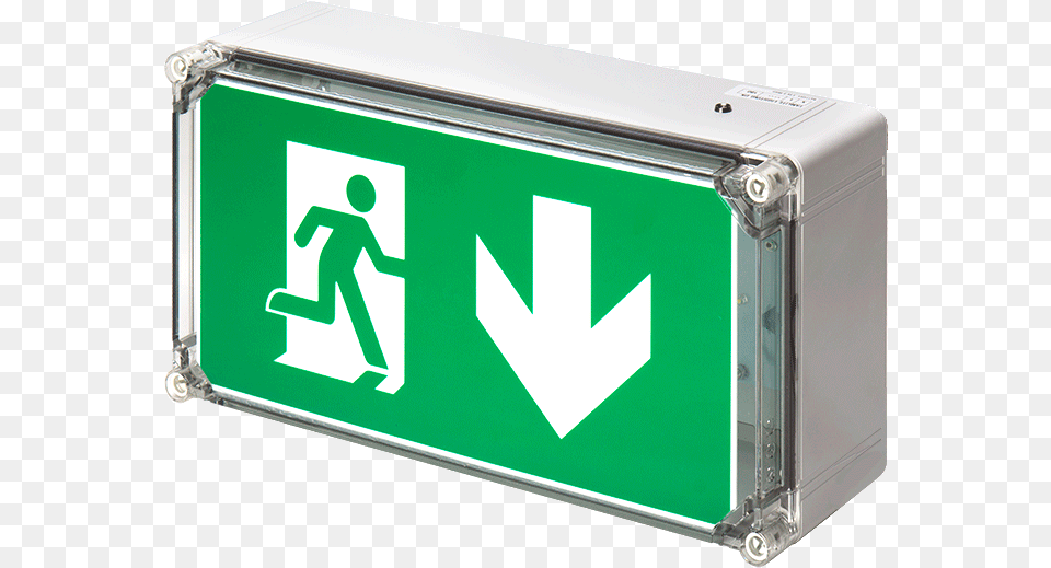 Wp Exit Box Weatherproof Emergency Exit Box Product Weatherproof Emergency Exit Signs, Sign, Symbol, First Aid, Road Sign Png