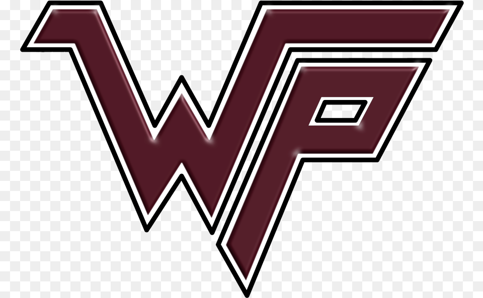 Wp West Point High School Logo, Maroon Free Png