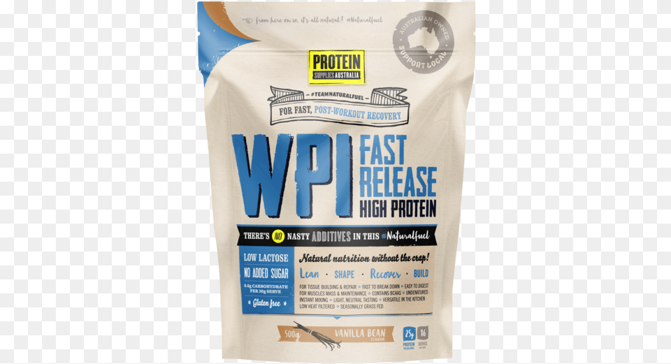 Wpi Vanilla Bean Protein Supplies Australia Wpi Choc Mint, Powder, Flour, Food Png