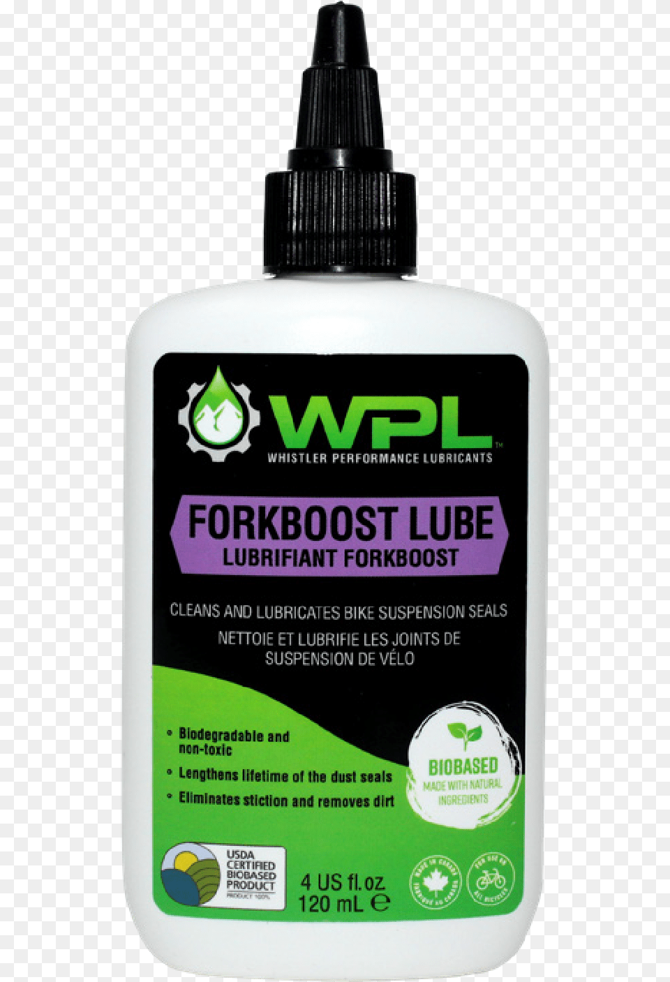 Wpl Fork Boost Lube, Bottle, Cosmetics, Perfume Free Transparent Png