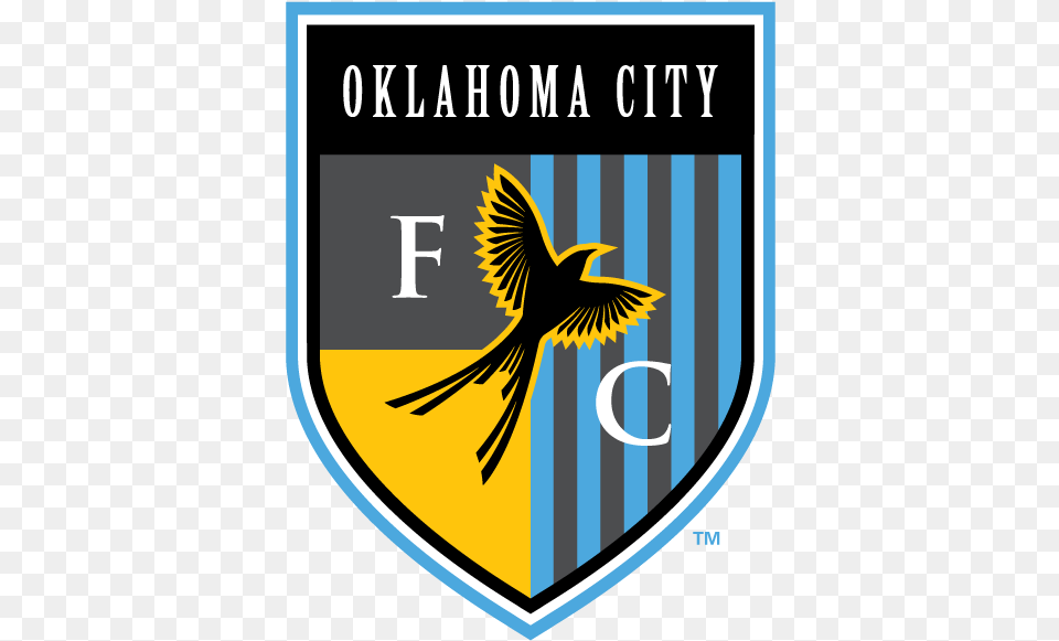 Wpsl Oklahoma City Fc, Emblem, Symbol, Logo, Animal Free Png