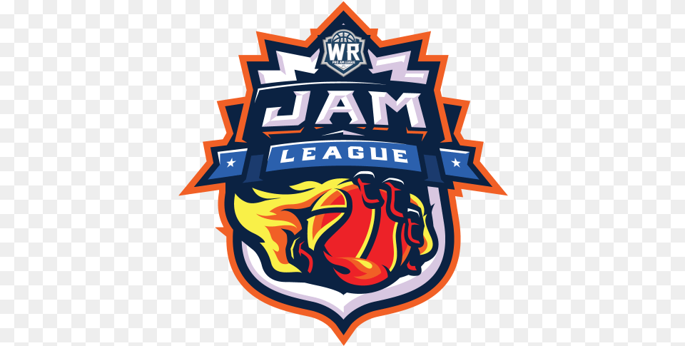 Wr Jam League Automotive Decal, Badge, Logo, Symbol, Emblem Png Image
