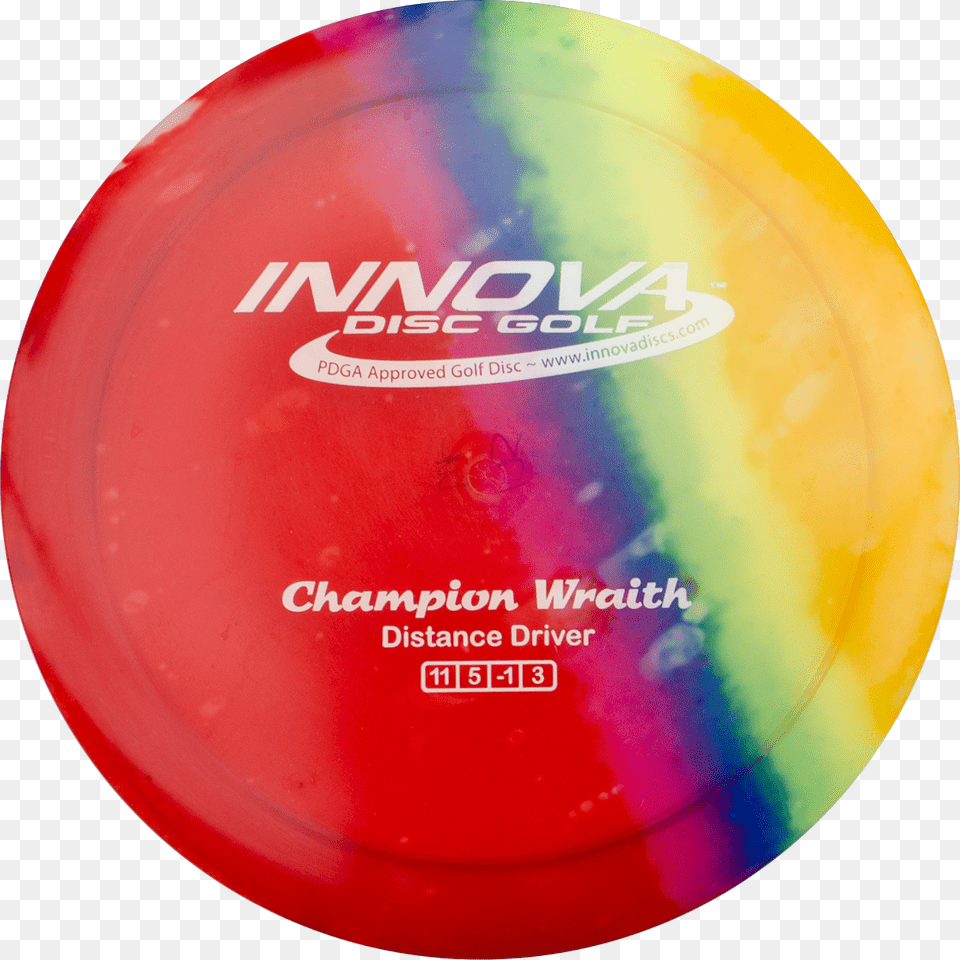 Wraith Champion Idye Mini Regular For Disc Golf By Innova, Frisbee, Toy, Plate Png
