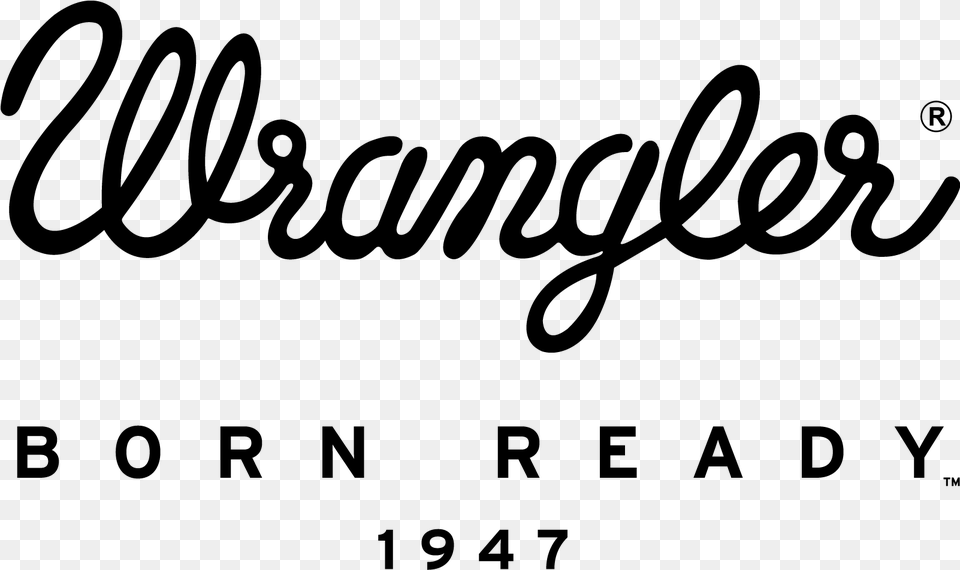 Wrangler Wrangler Born Ready Logo, Gray Png Image