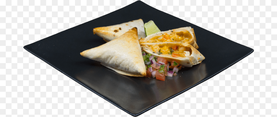 Wrap Roti, Food, Food Presentation, Plate, Bread Png Image