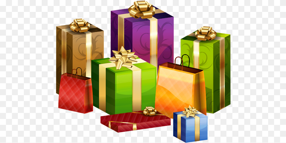 Wrapped Christmas Presents Christmas Gift Wrapped, Accessories, Bag, Handbag, Dynamite Free Transparent Png