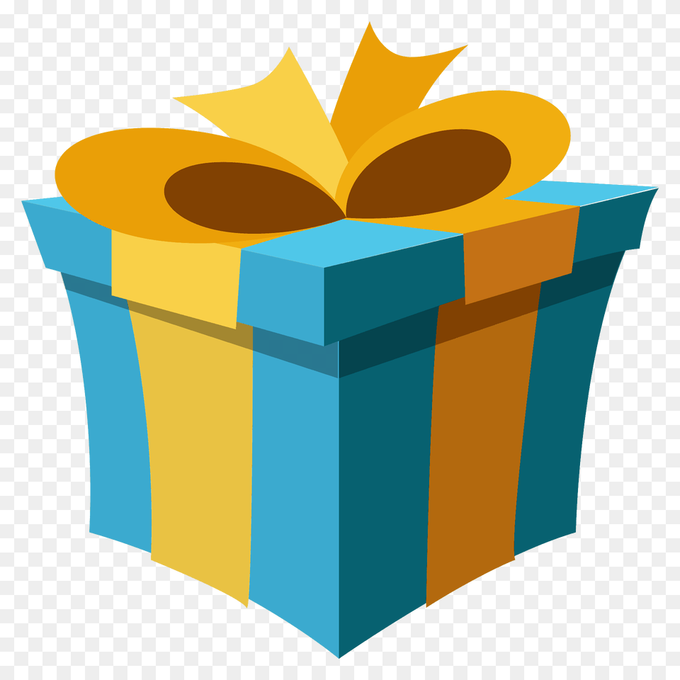 Wrapped Gift Emoji Clipart, Mailbox Png Image