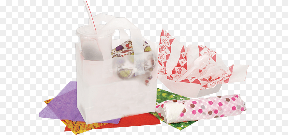 Wrapping Paper, Bag, Plastic, Cutlery, Spoon Png Image