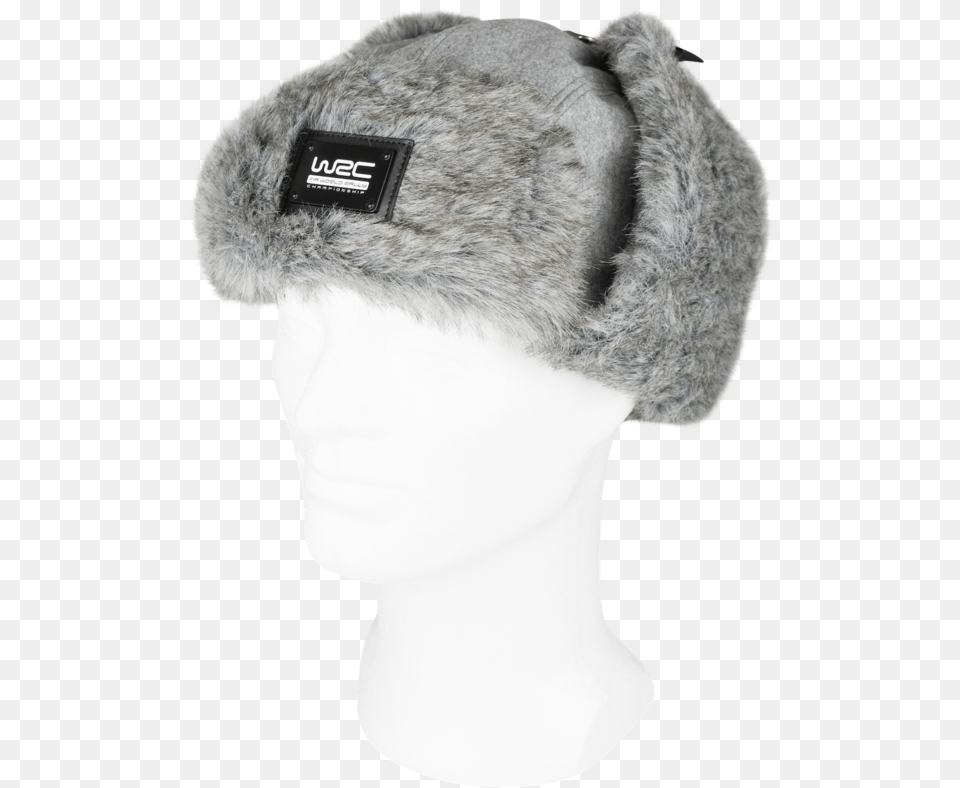 Wrc Grey Winter Hat Unisex, Clothing, Fur, Adult, Female Png Image