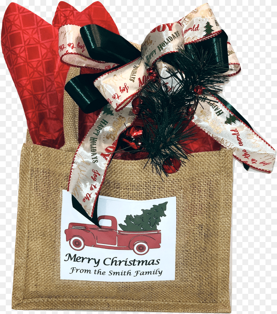 Wreath, Bag, Car, Transportation, Vehicle Png Image