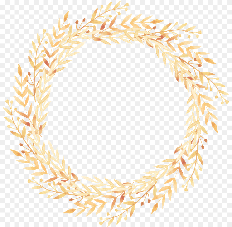 Wreath, Plant, Oval, Accessories, Jewelry Free Png Download