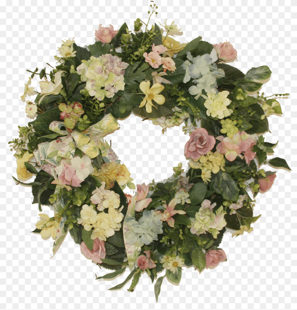 Wreath, Plant, Flower, Rose Free Png