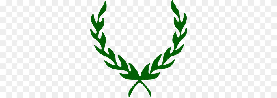 Wreath Green, Leaf, Plant, Emblem Free Png