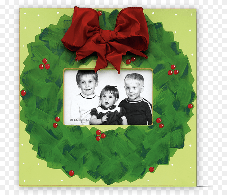 Wreath, Baby, Person, Face, Head Free Transparent Png