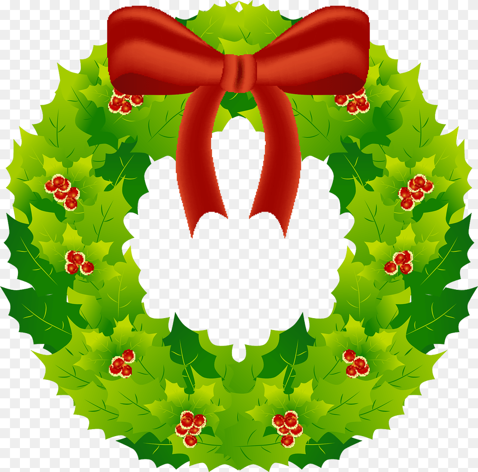 Wreath Christmas Decoration Reed Holidays Red Christmas Day, Leaf, Plant, Food, Ketchup Free Png Download