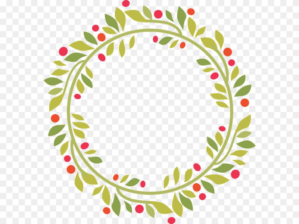 Wreath Christmas Green Decoration Xmas Festive Transparent Background Christmas Wreath, Oval, Pattern, Art, Floral Design Png Image
