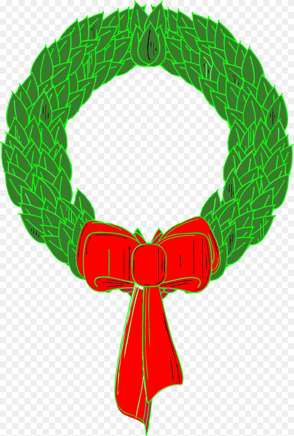 Wreath Clipart, Accessories, Green Png Image
