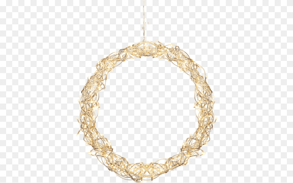 Wreath Curly Kerstverlichting Krans, Gold, Chandelier, Lamp, Accessories Png