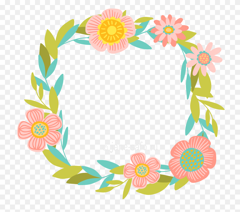 Wreath Flower Garden Roses Clip Art, Floral Design, Graphics, Pattern, Plant Free Png Download