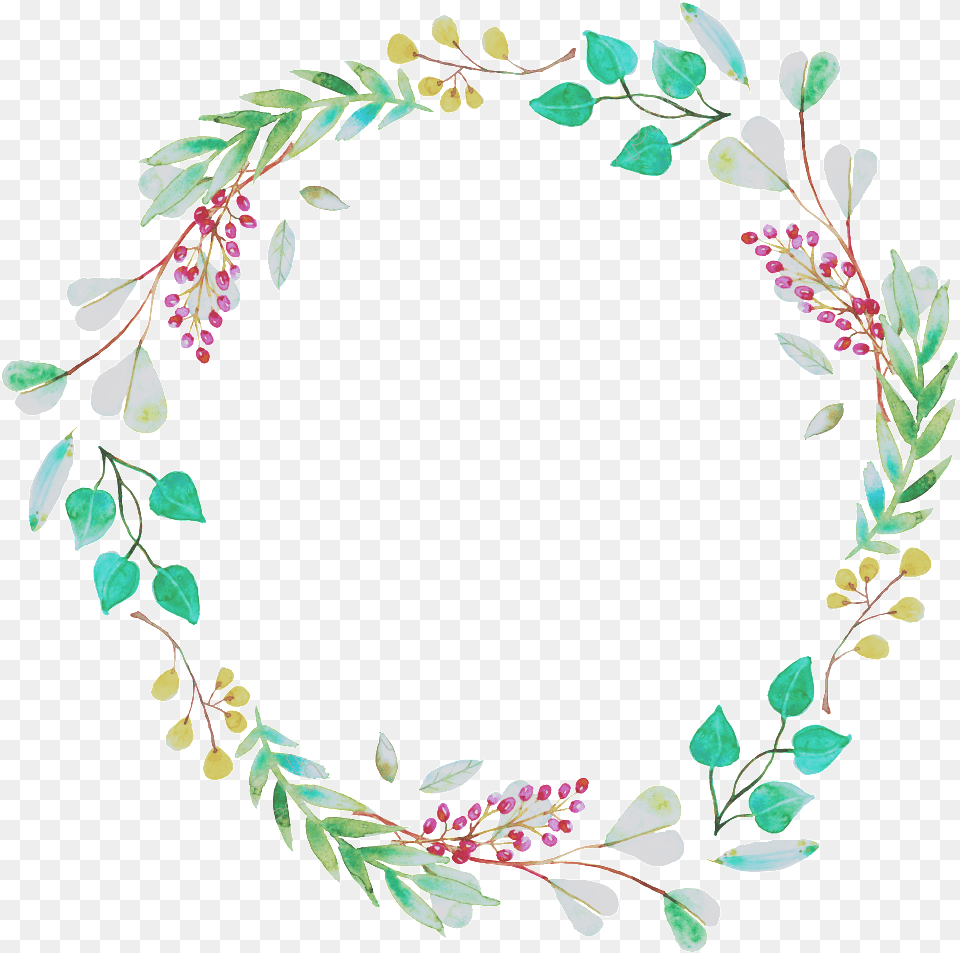 Wreath Flower Mint Green Floral Border, Art, Floral Design, Graphics, Pattern Free Transparent Png