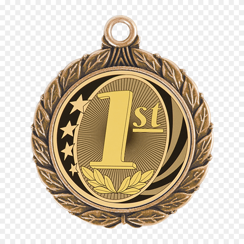 Wreath Place Medal Best Tallahassee Sign Company Custom, Badge, Gold, Logo, Symbol Free Transparent Png