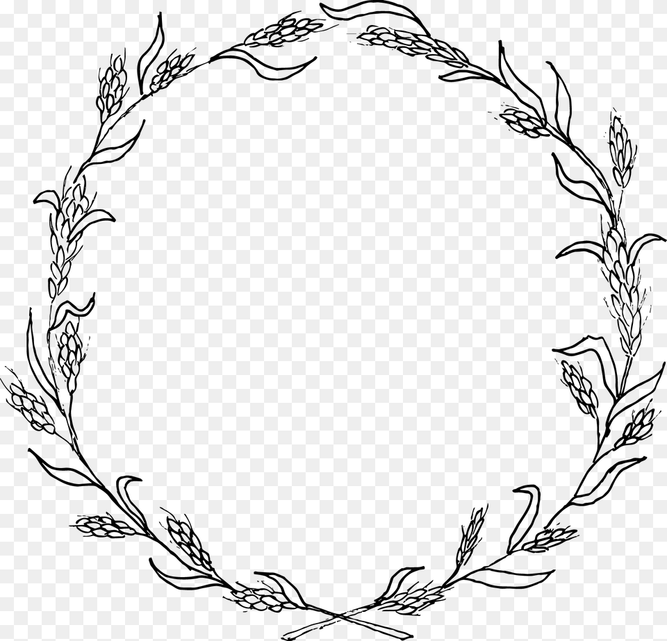Wreath Portable Network Graphics Clip Art Vector Graphics Wreath Flower Black And White, Gray Png
