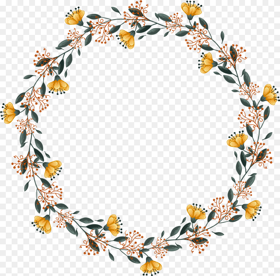 Wreath Transprent Free Download Vector Circle Wedding, Plant, Pattern, Accessories, Art Png