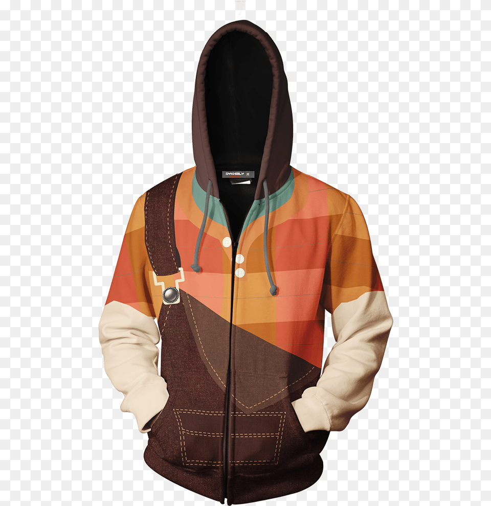 Wreck It Ralph, Clothing, Sweatshirt, Sweater, Knitwear Png Image