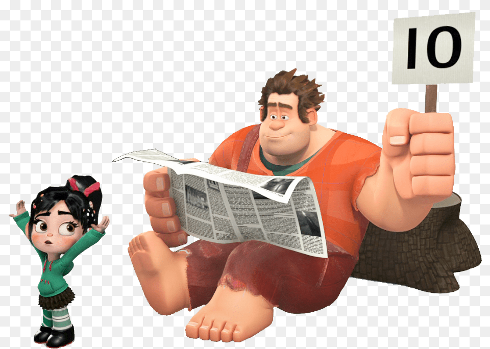 Wreck It Ralph, Toy, Doll, Person, Head Free Png