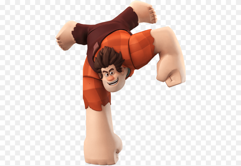 Wreck It Ralph Standing On One Fist, Baby, Person, Body Part, Hand Free Png Download