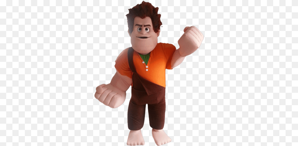 Wreck It Ralph Wreck It Ralph Inflatable Costume, Baby, Person, Toy Free Png