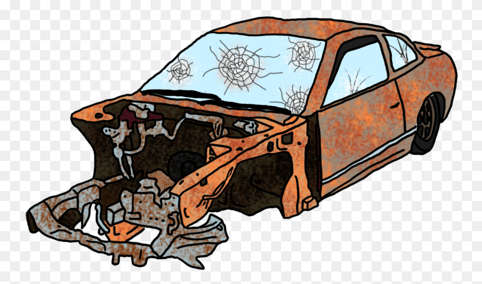 Wrecked Car Clip Art, Adult, Female, Machine, Person Free Transparent Png
