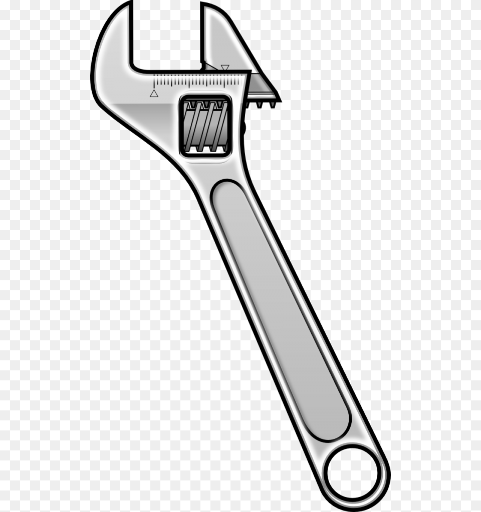 Wrench Adjustable Wrench Clipart, Blade, Razor, Weapon Free Png Download