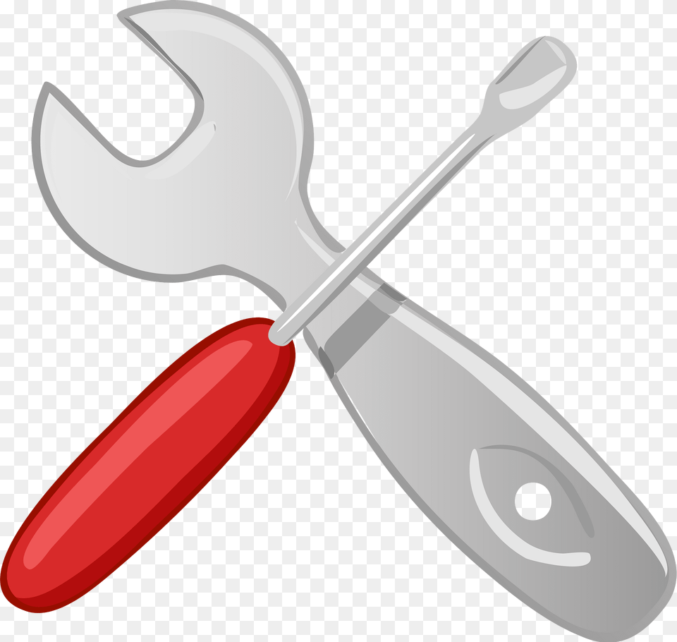 Wrench Clipart, Cutlery, Spoon, Device, Smoke Pipe Png Image