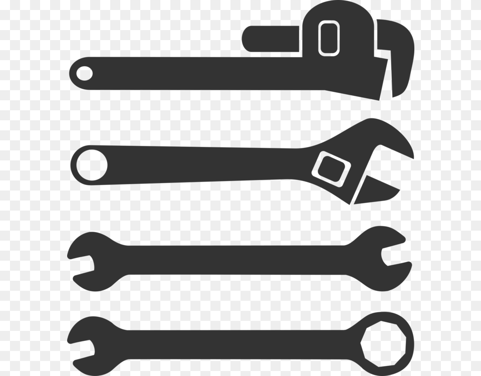 Wrench Clipart Black And White Free Transparent Png