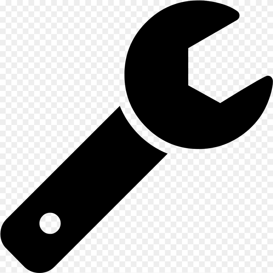 Wrench Font Awesome Font Awesome Wrench Icon, Gray Png Image