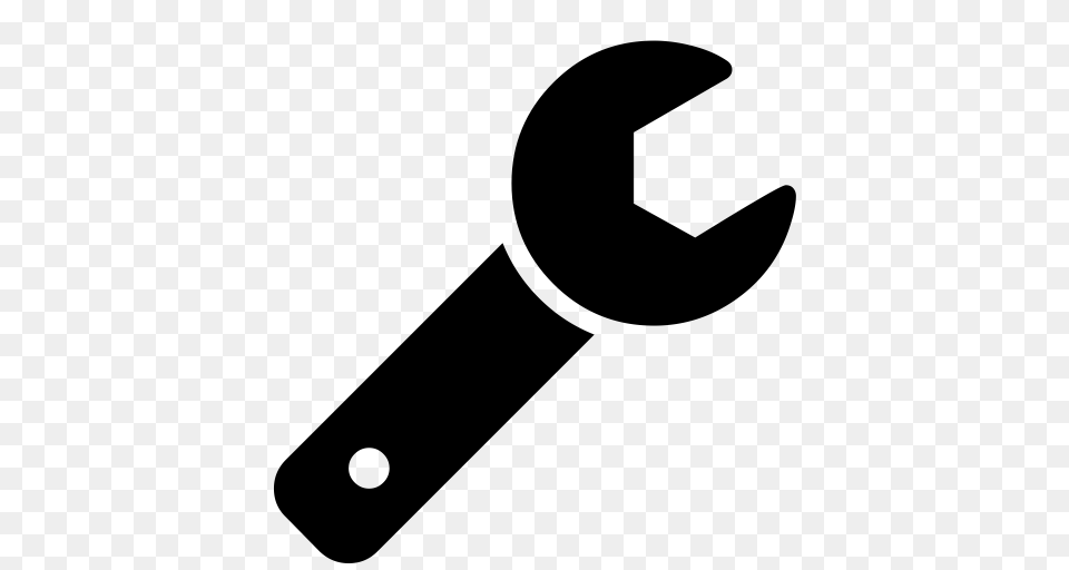 Wrench Icon With And Vector Format For Unlimited Download, Gray Free Transparent Png