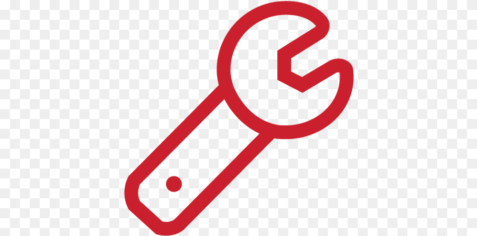 Wrench Red Icon, Dynamite, Weapon Free Png Download
