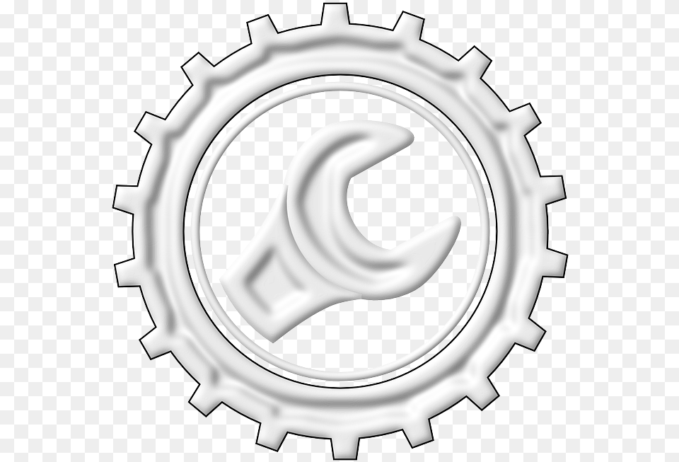 Wrench Tool Settings Village Tavern Golden Grove Logo, Machine, Gear Free Png Download