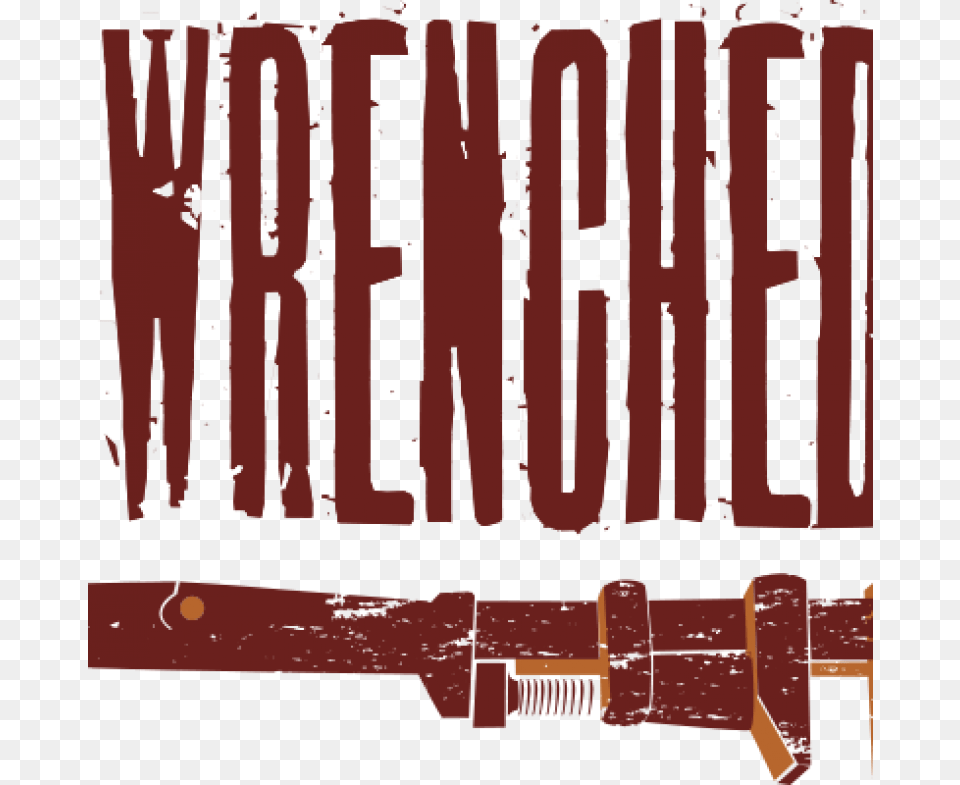 Wrenched Word Png Image