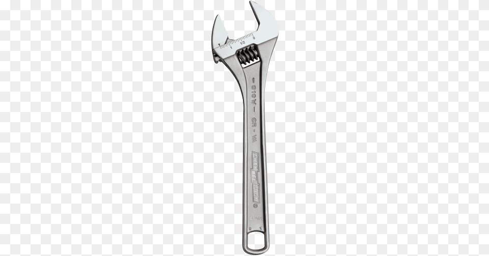 Wrenches 8quot Chrome Adjustable Wide Wrench, Blade, Razor, Weapon, Electronics Free Png Download