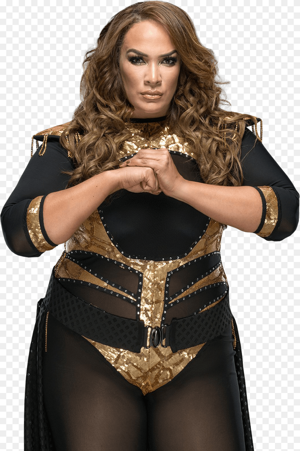 Wrestlemania 34 S Coolest Ring Gear Nia Jax Wwe Wrestlemania, Woman, Adult, Person, Female Png